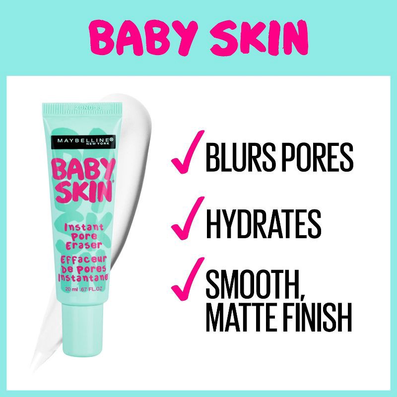 slide 4 of 8, Maybelline Baby Skin Instant Pore Eraser - 0.67 fl oz, 0.67 fl oz