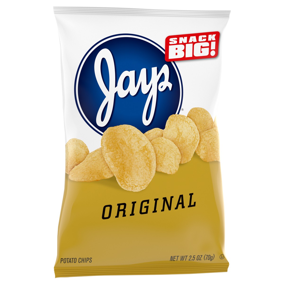 slide 8 of 11, Jays Original Potato Chips, 2.5 oz, 2.5 oz