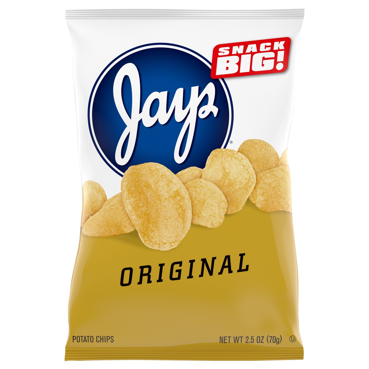 slide 4 of 11, Jays Original Potato Chips, 2.5 oz, 2.5 oz