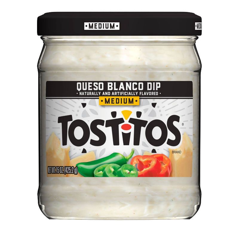 slide 1 of 7, Tostitos Queso Blanco Dip - 15oz, 15 oz