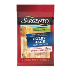 Sargento Natural Colby-Jack Cheese Sticks - 9oz/12ct