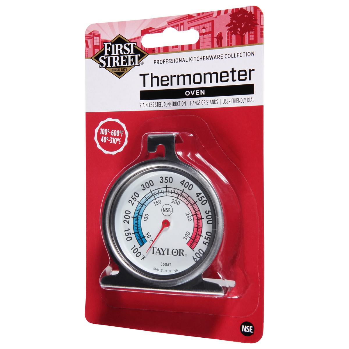 slide 4 of 12, First Street Oven Termometer, 1 ct