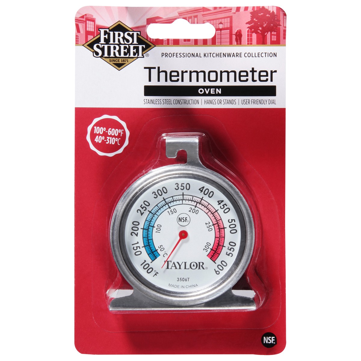 slide 1 of 12, First Street Oven Termometer, 1 ct
