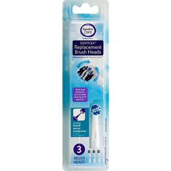 Signature Select/care Easyflex Toothbrush Heads Replacement - 3 Count