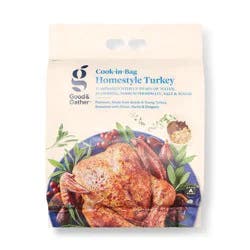 Cook-in-Bag Homestyle Turkey - Frozen - 12lbs - Serves 8 - Good & Gather™