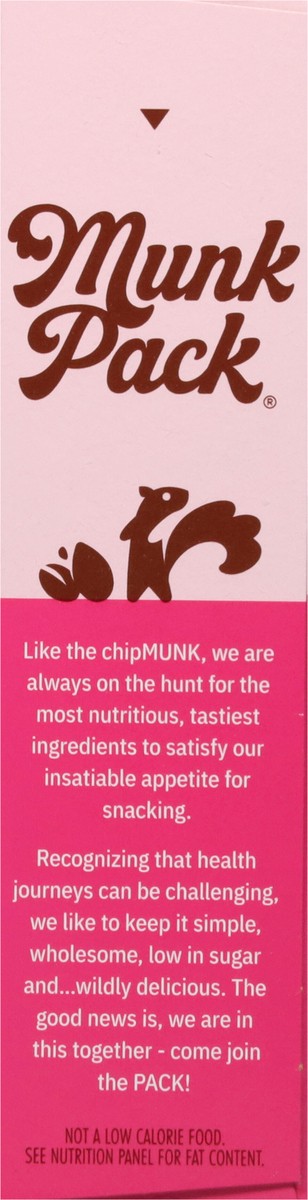 slide 9 of 9, Munk Pack Chewy Dark Chocolate Drizzle Flavored Granola Bars 4 ea, 1 ct