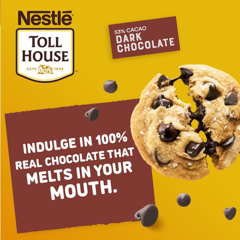 slide 4 of 16, Nestle Toll House Dark Chocolate Chips for Cookie Baking - 20oz, 20 oz