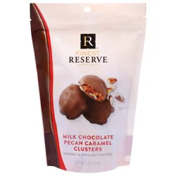 Finest Reserve Milk Chocolate Pecan Caramel Clusters 10 oz
