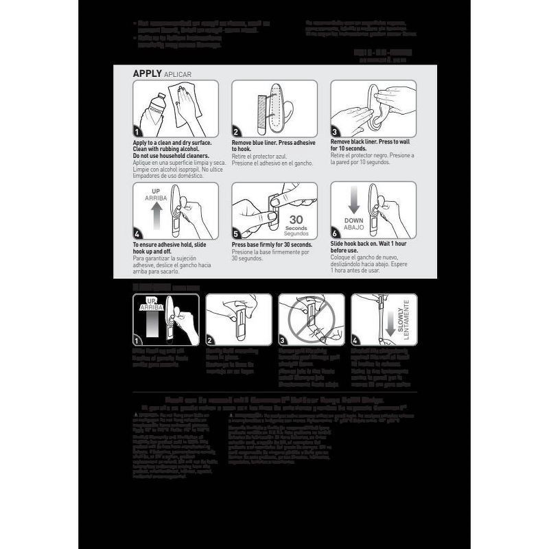 slide 4 of 12, Command Large Sized Outdoor Classic Decorative Metal Hook with Foam Strips Nickel, 1 ct