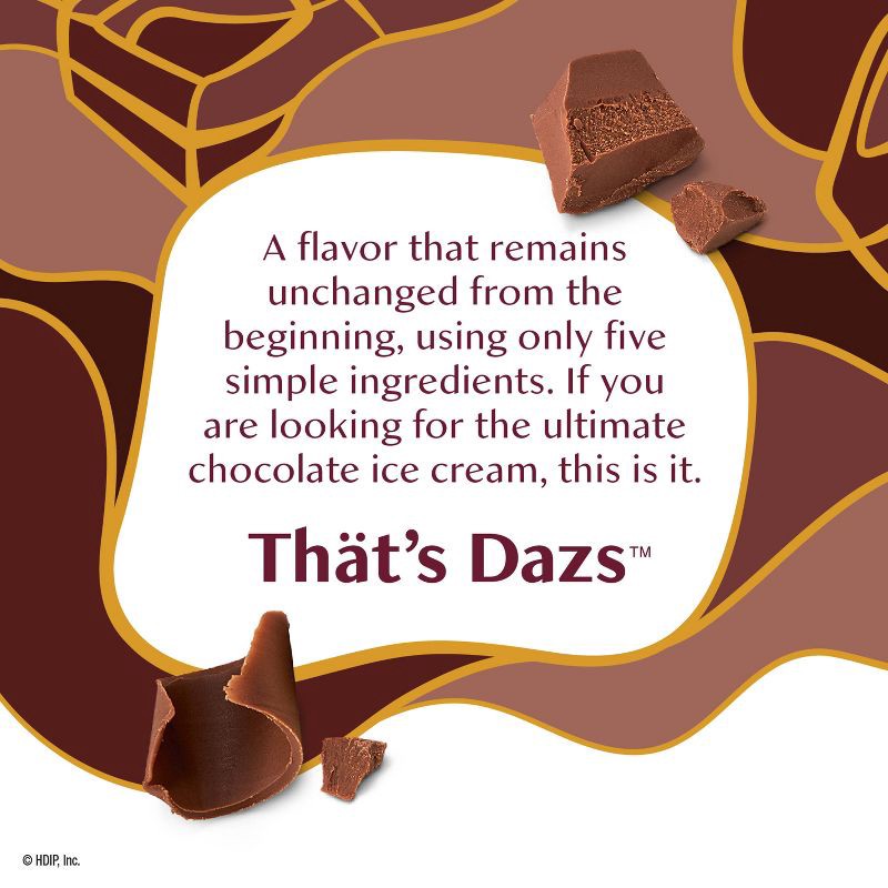 slide 3 of 15, Haagen-Dazs Chocolate Ice Cream - 14 fl oz, 14 fl oz