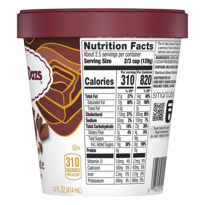 slide 6 of 15, Haagen-Dazs Chocolate Ice Cream - 14 fl oz, 14 fl oz