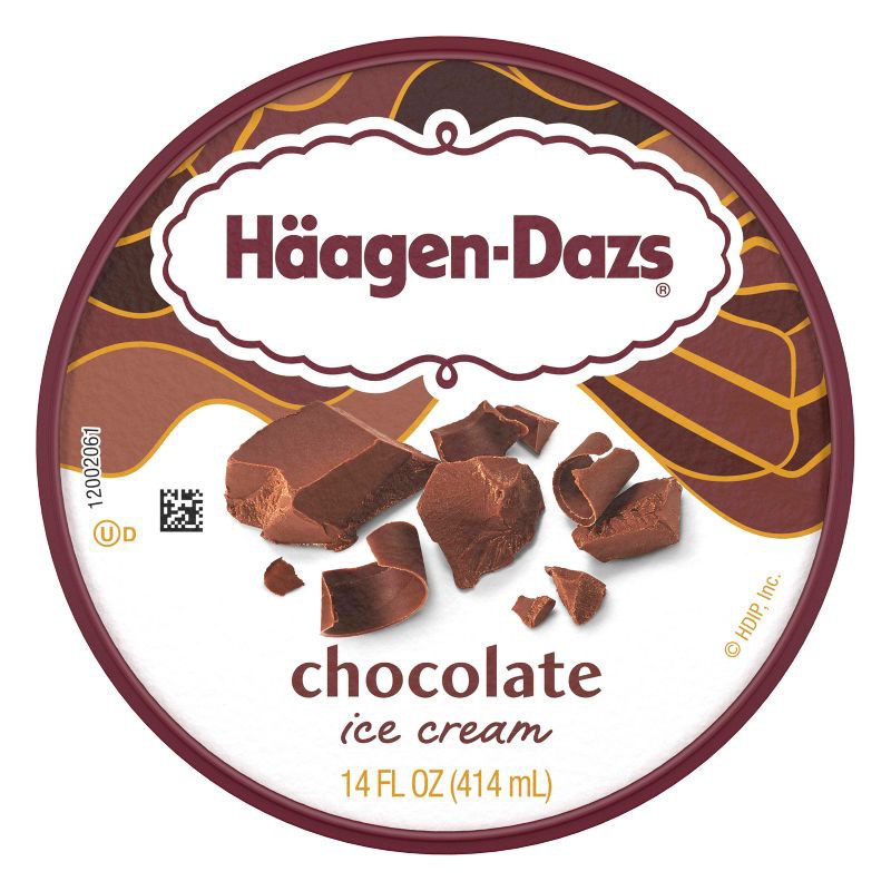 slide 8 of 15, Haagen-Dazs Chocolate Ice Cream - 14 fl oz, 14 fl oz