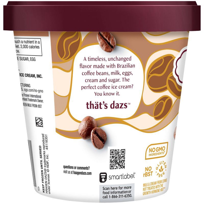 slide 11 of 14, Haagen-Dazs Coffee Ice Cream - 14oz, 14 oz