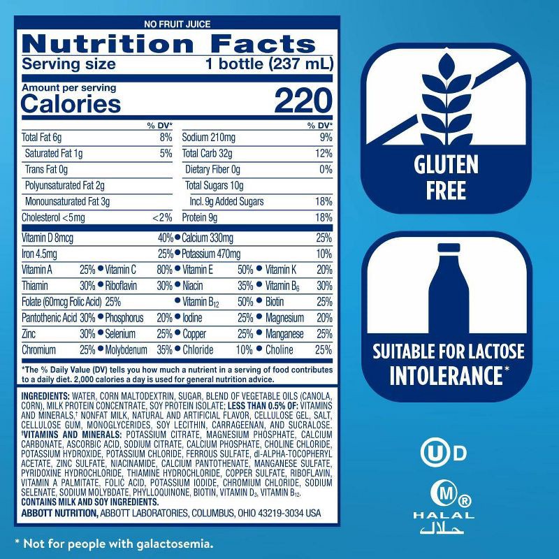 slide 7 of 9, Ensure Original Nutrition Shake Strawberry Non-Caffeinated- 6ct/48 fl oz, 6 ct, 48 fl oz