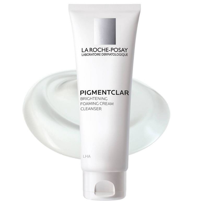 slide 3 of 6, La Roche Posay Pigmentclar Brightening Foaming Face Cream Cleanser - Scented - 4.2oz, 4.2 oz