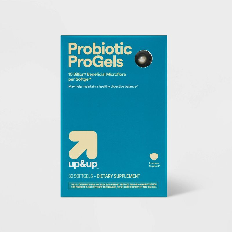 slide 1 of 4, Probiotic ProGels Dietary Supplement Softgels - 30ct - up&up™, 30 ct