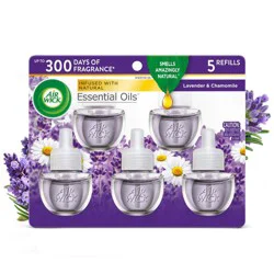 Air Wick Scented Oil Refills - Lavender & Chamomile - 3.38 fl oz/5pk