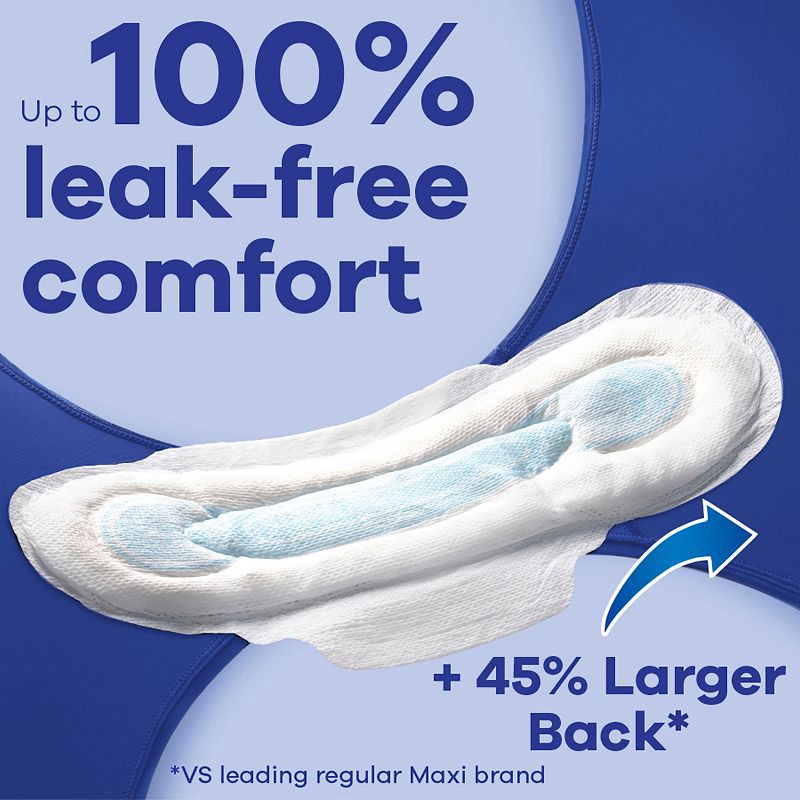 slide 5 of 9, Always Maxi Overnight Pads - Size 4 - 48ct, 48 ct