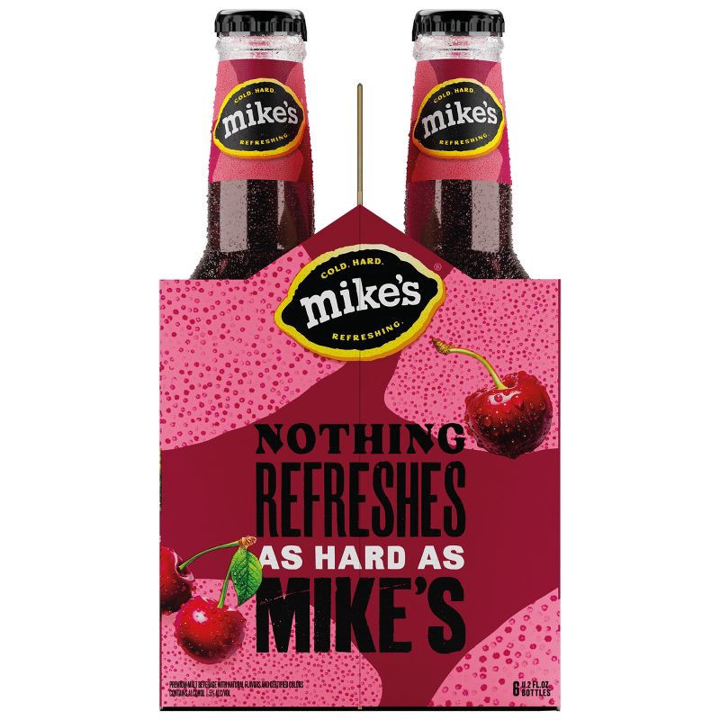 slide 10 of 13, Mike's Hard Lemonade Mike's Hard Black Cherry Lemonade - 6pk/11.2 fl oz Bottles, 6 ct; 11.2 fl oz