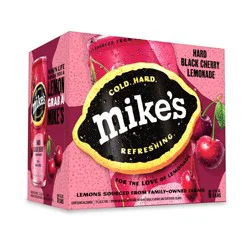 Mike's Hard Lemonade Mike's Hard Black Cherry Lemonade - 6pk/12 fl oz Cans