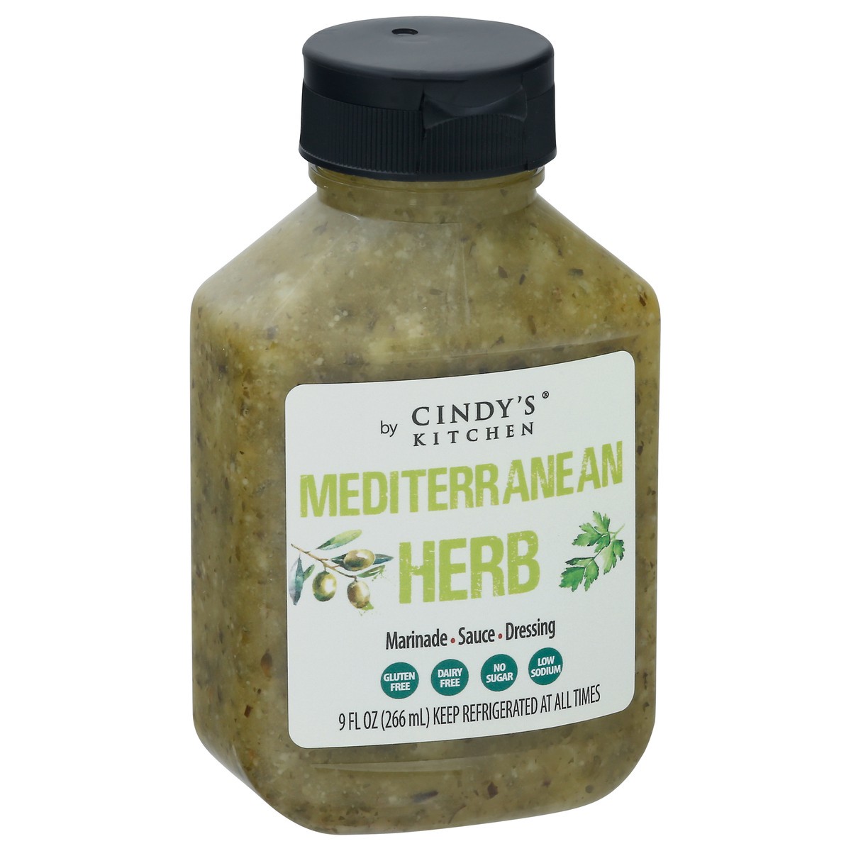 slide 12 of 14, Cindy's Kitchen Mediterranean Herb Marinade 9 fl oz, 9 fl oz
