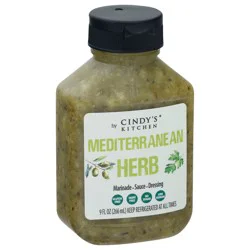 Cindy's Kitchen Mediterranean Herb Marinade 9 fl oz