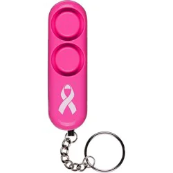 Sabre Personal Alarm Pink: Safety Keychain for Ladies, Compact & Portable, Includes Batteries