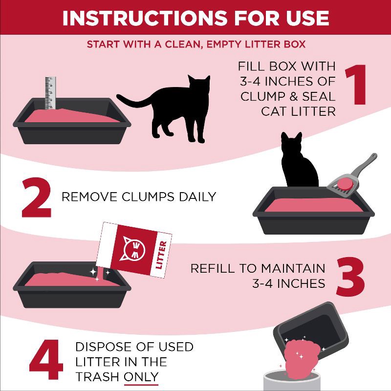 slide 7 of 13, Arm & Hammer Clump & Seal Multi-Cat Litter - 19lbs, 19 lb