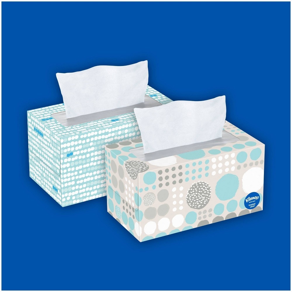 slide 2 of 10, Kleenex Trusted Care Facial Tissue, 4 ct, 190 ct