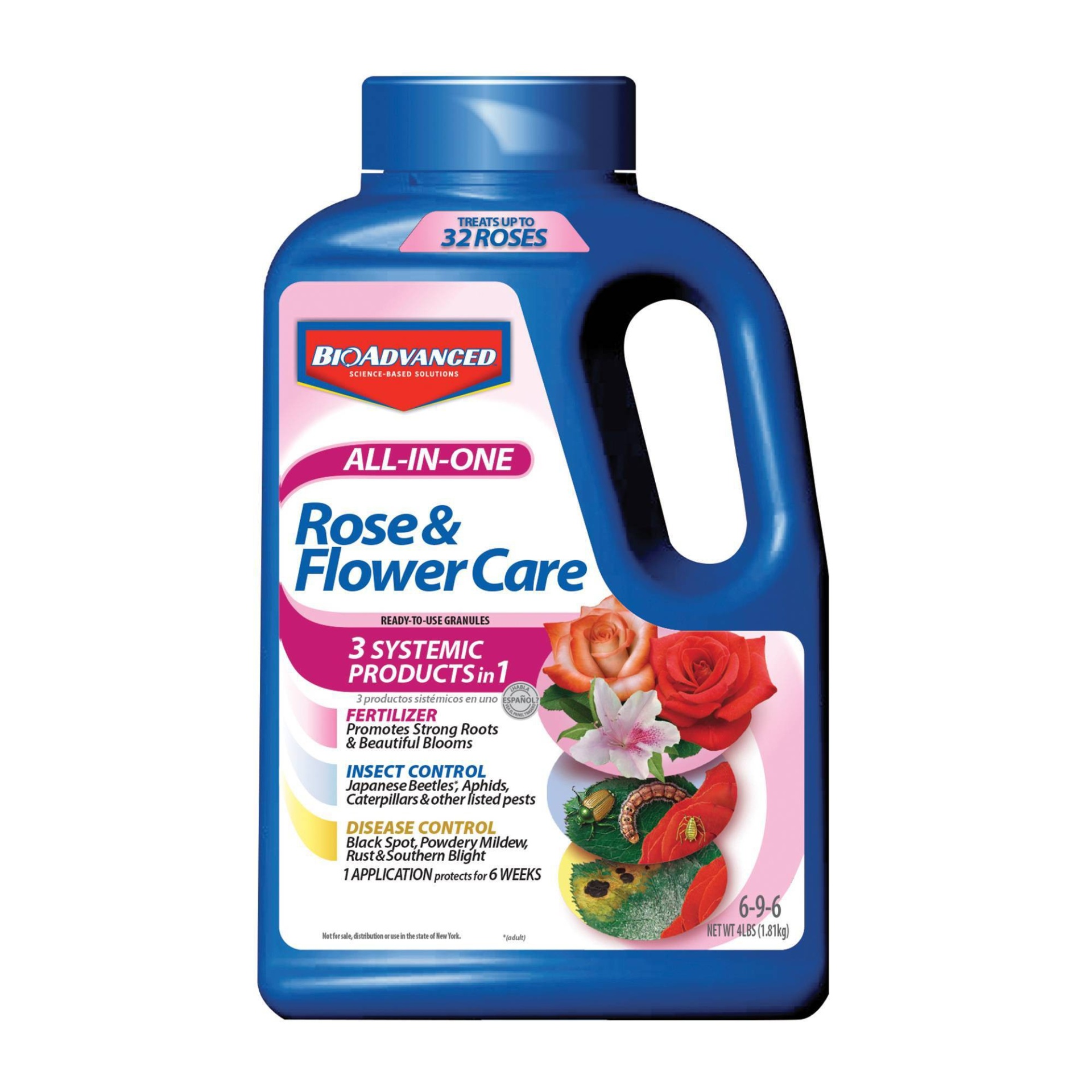 slide 1 of 1, Bayer Advanced All-In-One Rose Care Granules, 4 lb