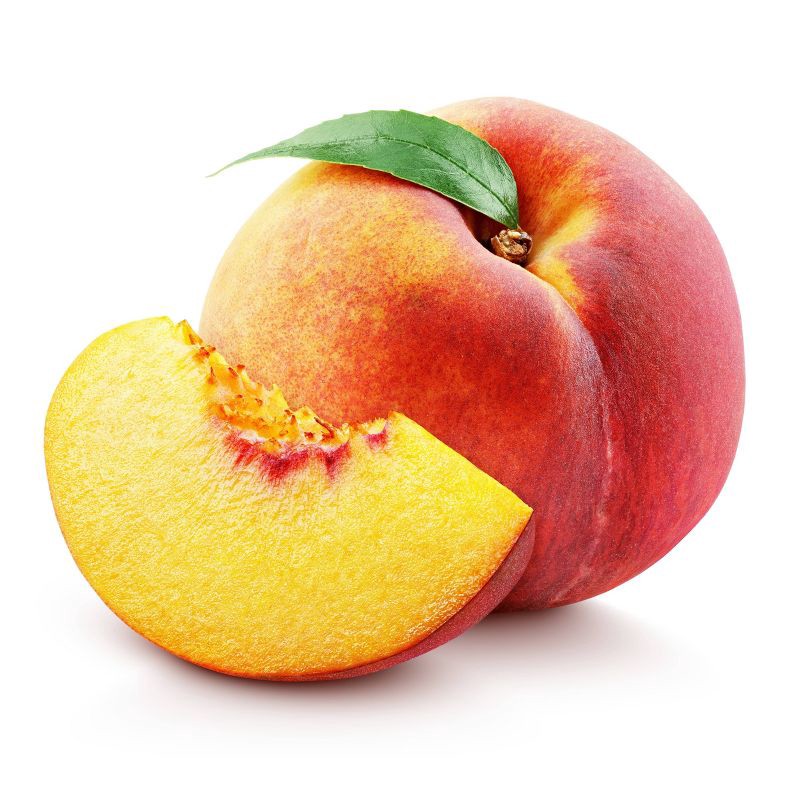 slide 1 of 5, Fresh Peach - each, 1 ct