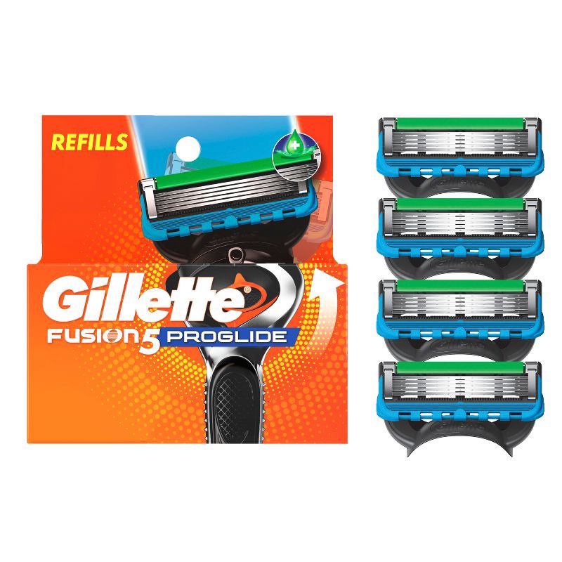 slide 1 of 10, Gillette ProGlide Men's Razor Blade Refills - 4ct, 4 ct