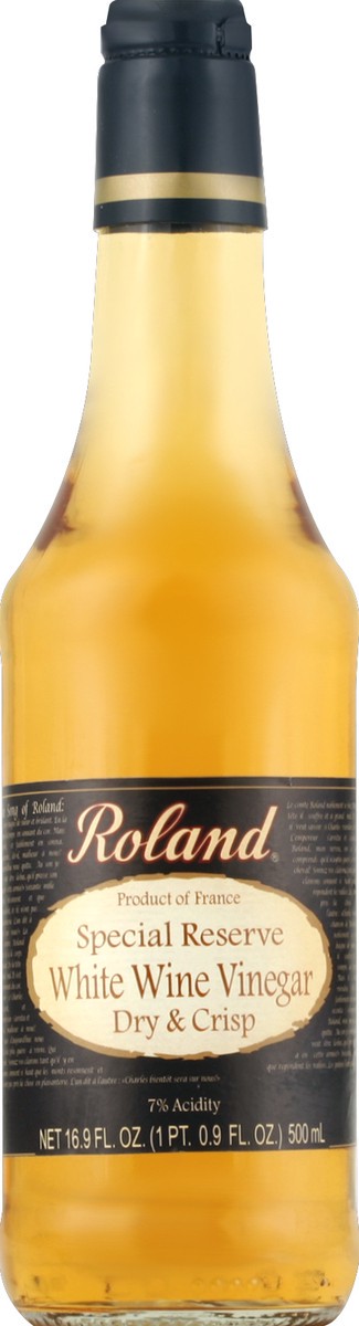 slide 2 of 2, Roland White Wine Vinegar, 16.9 fl oz