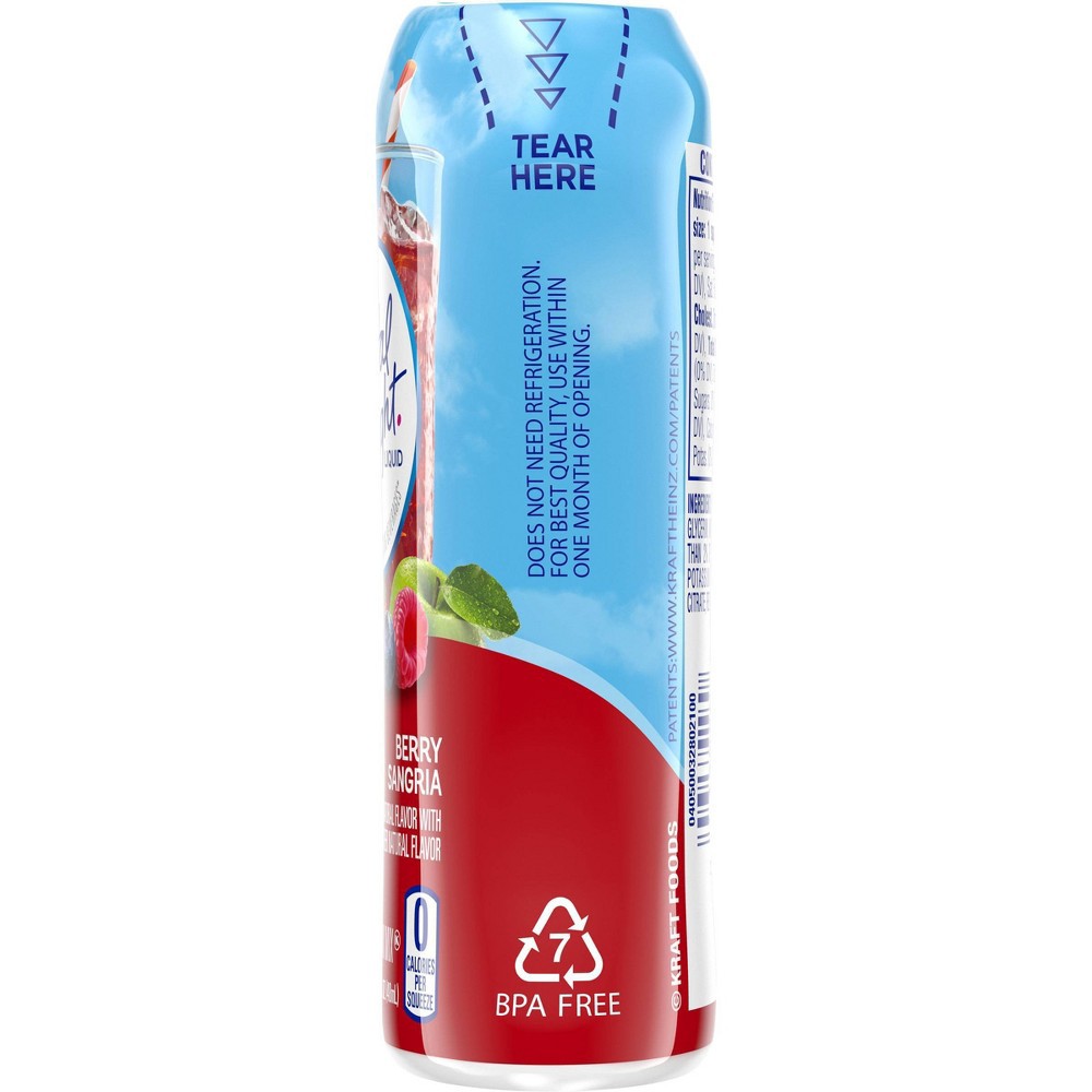 slide 6 of 10, Crystal Light Liquid Berry Sangria Drink Mix Bottle, 1.62 fl oz