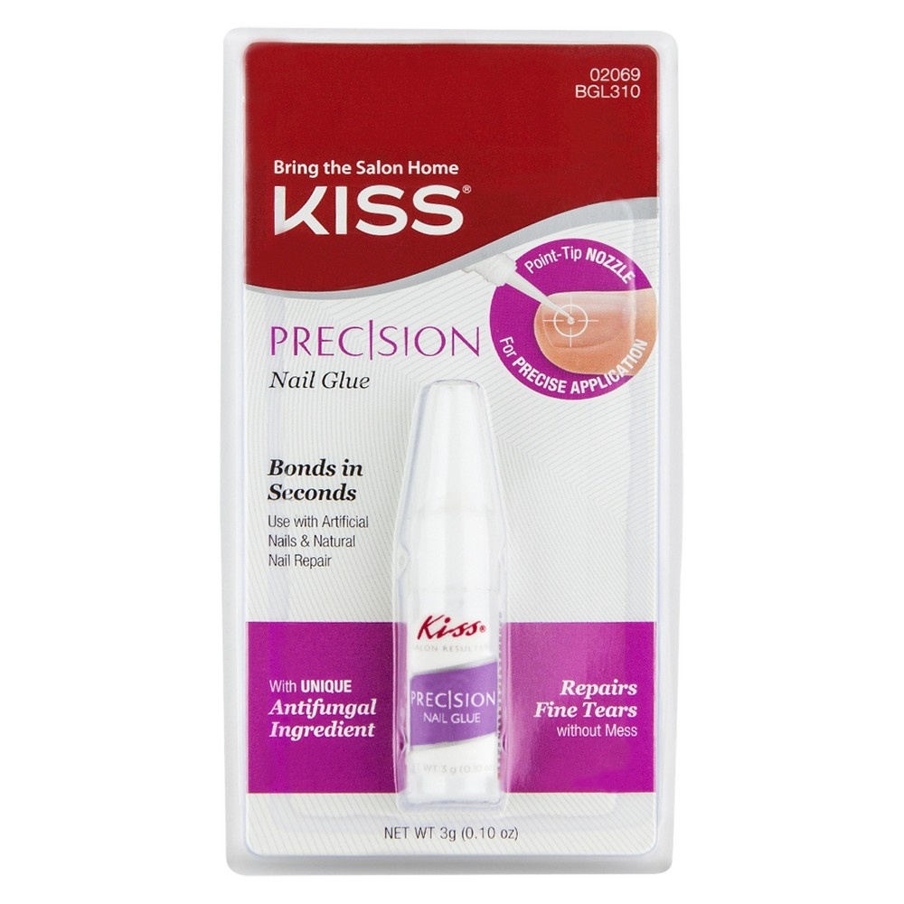 slide 7 of 7, Kiss Precision Nail Glue, 0.1 oz