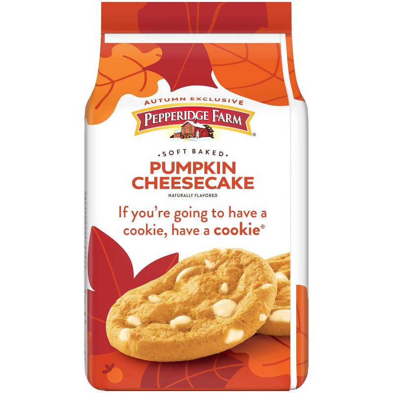 slide 6 of 7, Pepperidge Farm Pumpkin Cheesecake Soft Baked Cookies - 8.6oz, 8.6 oz