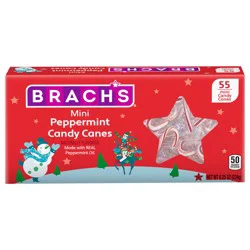 Brach's Peppermint Mini Candy Canes 55 Each
