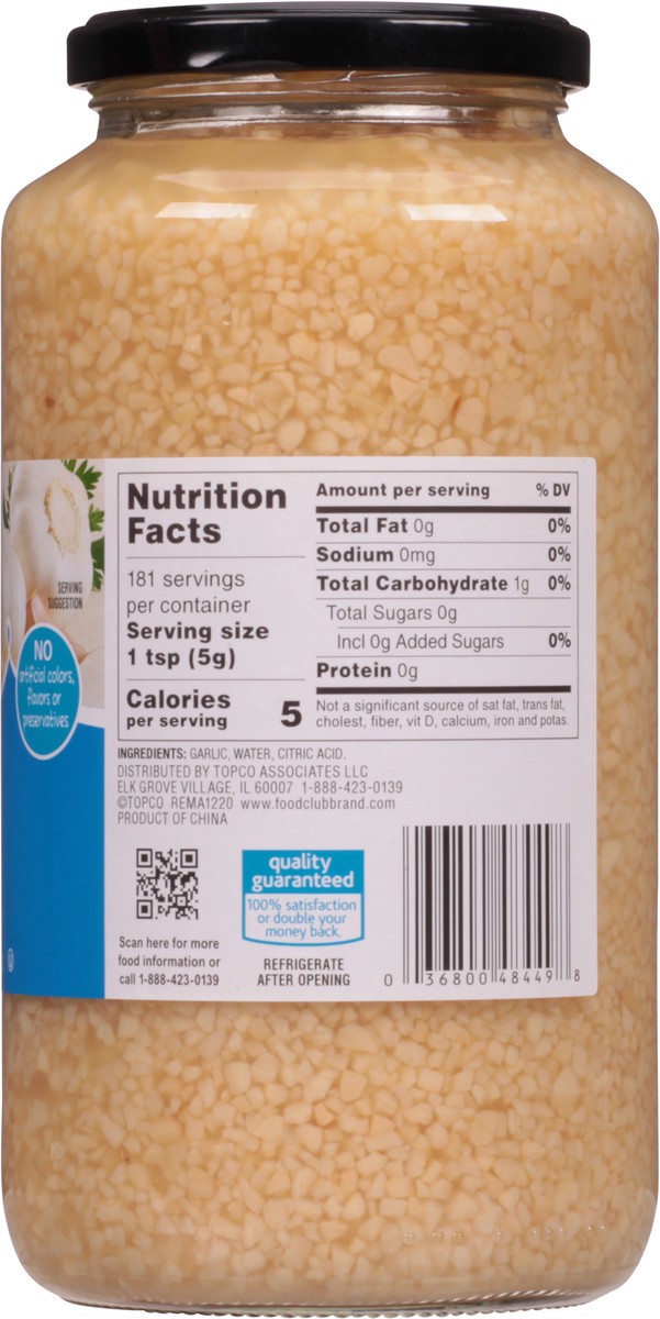 slide 7 of 9, Food Club Fclub Minced Garlic 32Oz, 32 oz