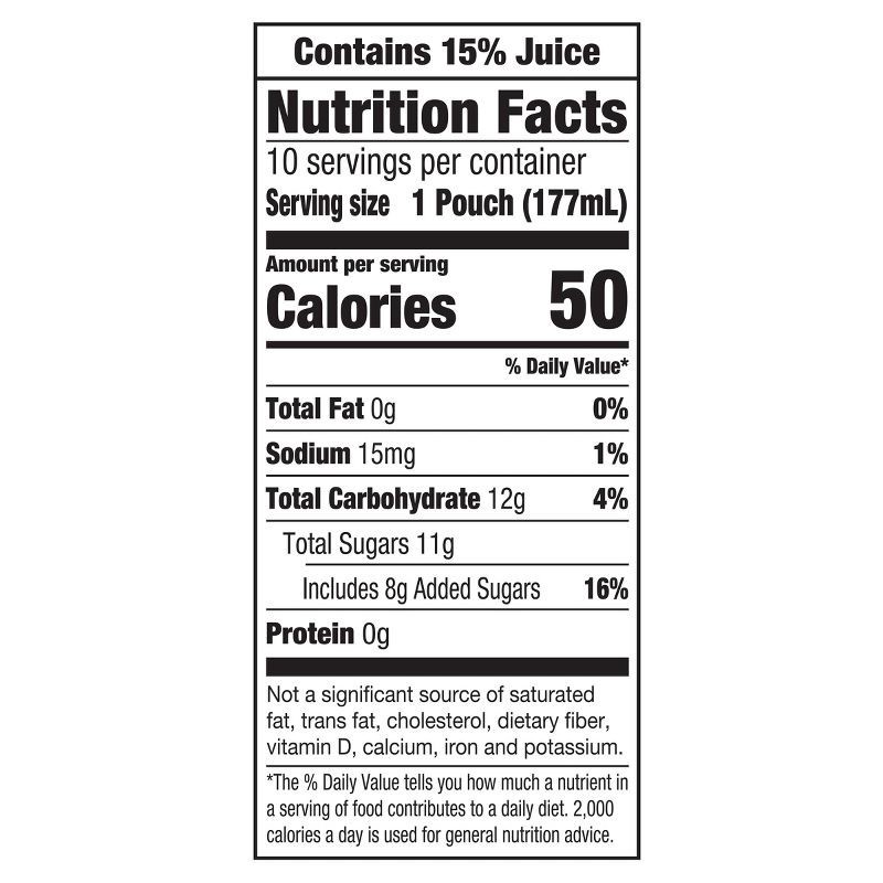 slide 2 of 15, Capri Sun Fruit Punch - 10pk/60 fl oz, 10 ct, 60 fl oz