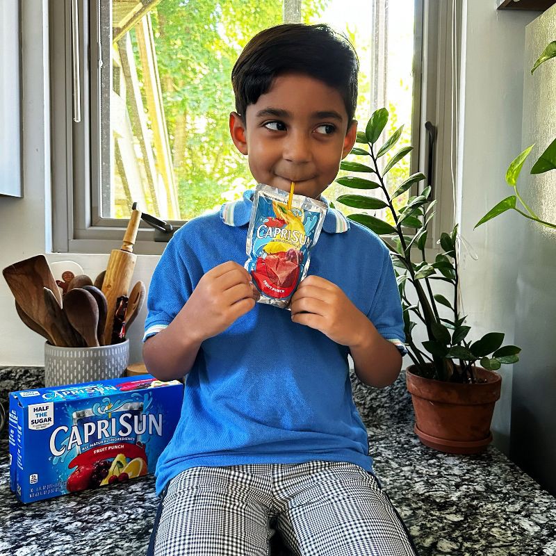 slide 3 of 9, Capri Sun Fruit Punch Juice Boxes - 10pk/6 fl oz Pouches, 10 ct; 6 fl oz
