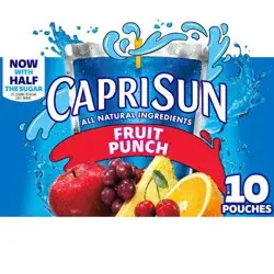 Capri Sun Fruit Punch - 10pk/60 fl oz