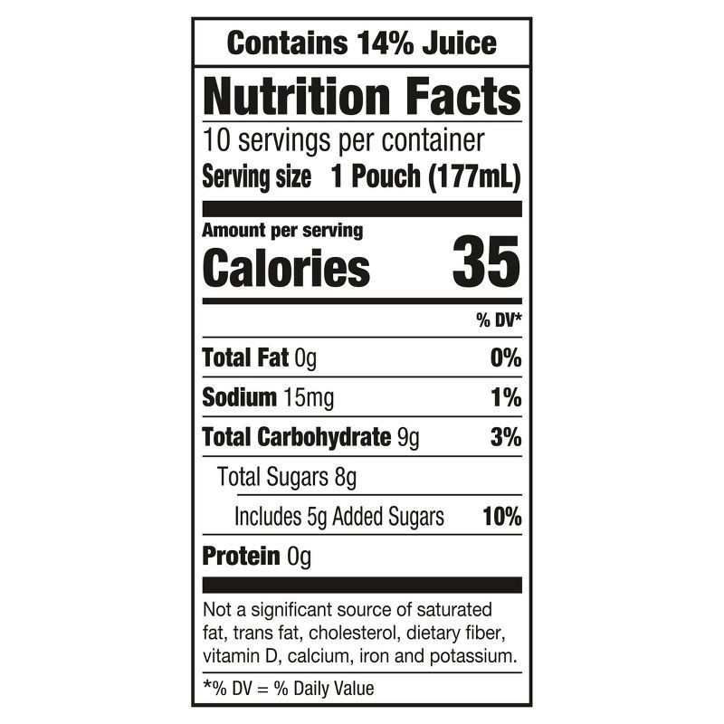 slide 2 of 14, Capri Sun Pacific Cooler Juice Pack - 10pk/6 fl oz Pouches, 10 ct; 6 fl oz