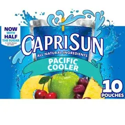 Capri Sun Pacific Cooler Juice Pack - 10pk/6 fl oz Pouches