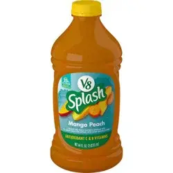 V8 Juice V8 Splash Mango Peach Juice - 64 fl oz Bottle
