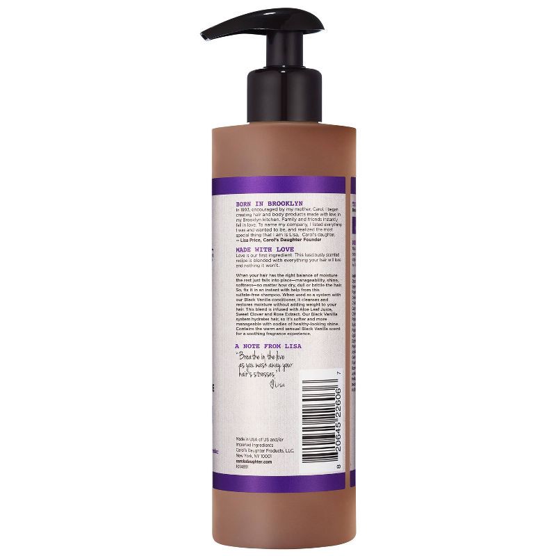 slide 6 of 6, Carol's Daughter Black Vanilla Moisture & Shine Sulfate Free Shampoo for Dry Hair - 12 fl oz, 1 ct