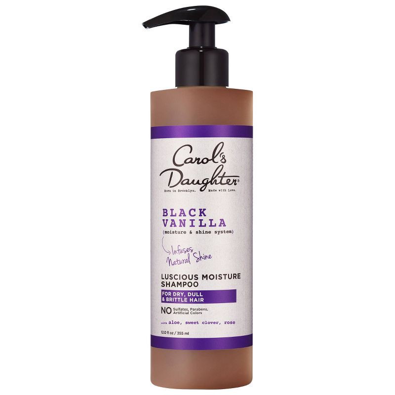 slide 1 of 6, Carol's Daughter Black Vanilla Moisture & Shine Sulfate Free Shampoo for Dry Hair - 12 fl oz, 1 ct