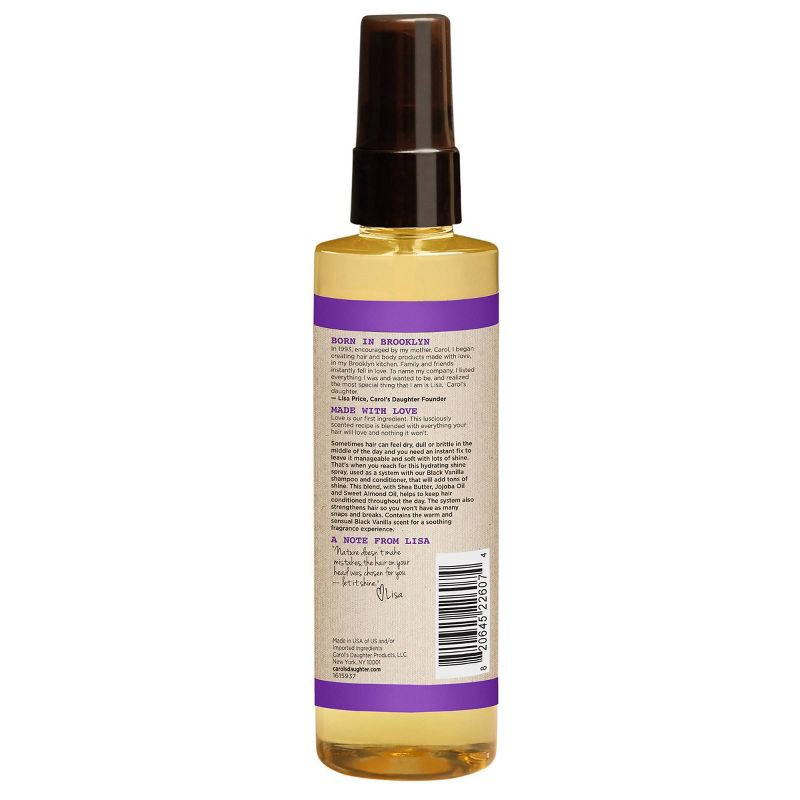 slide 5 of 8, Carol's Daughter Black Vanilla Moisture & Shine Hair Sheen with Shea Butter for Dry Hair - 4.3 fl oz, 4.3 fl oz