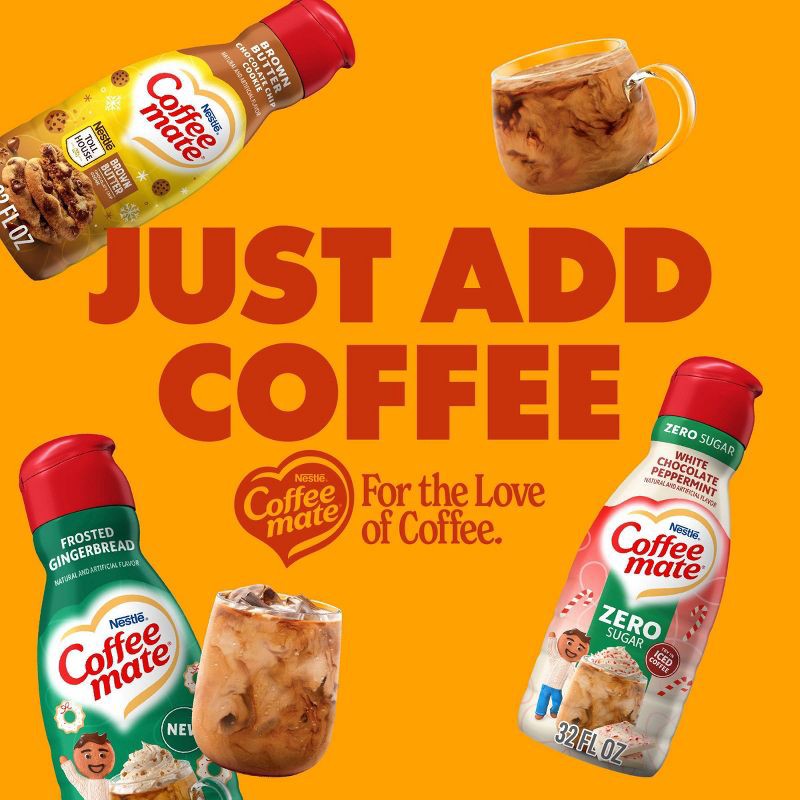 slide 5 of 10, Coffee mate Pumpkin Spice Coffee Creamer - 1qt, 1 qt
