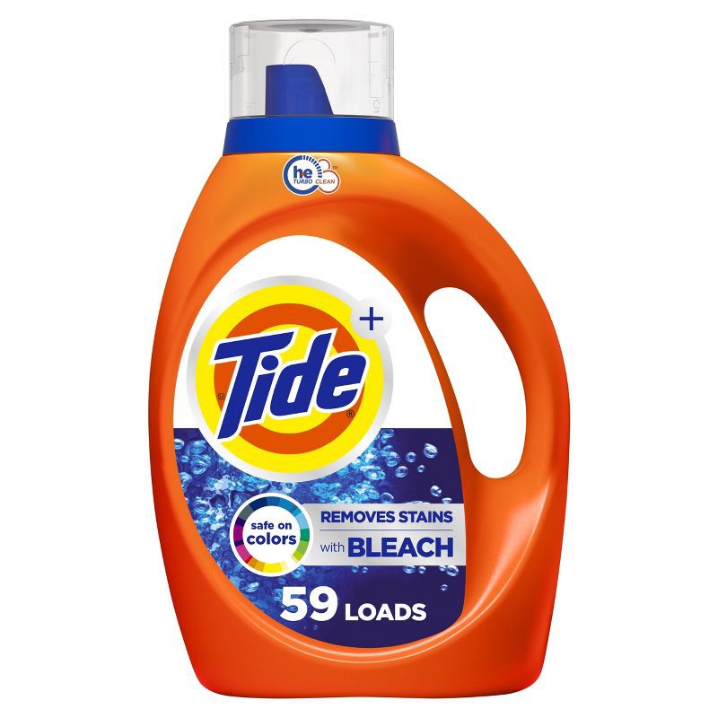 slide 1 of 8, Tide with Bleach Alternative Original Scent HE Compatible Liquid Laundry Detergent - 84 fl oz, 84 fl oz