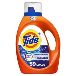 Tide with Bleach Alternative Original Scent HE Compatible Liquid Laundry Detergent - 84 fl oz